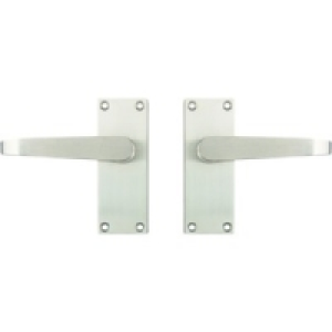 Wickes Toronto Latch Handle Satin Nickel £8.49