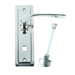 Urfic Como Bathroom Handle Polished Nickel £15.58