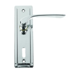 Urfic Como Lock Handle Polished Nickel £14.82