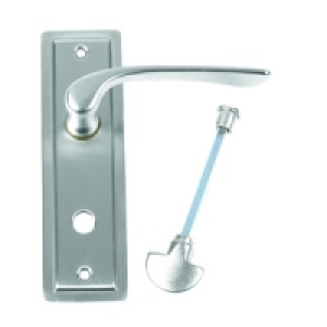 Urfic Como Bathroom Handle Satin Nickel &pound;15.58