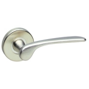 Urfic Como Round Rose Latch Handle Satin Nickel &pound;15.85