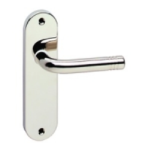 Urfic Lucerne Latch Handle Polished Nickel £14.49
