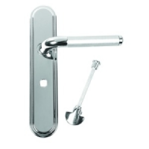 Urfic Vienna Bathroom Handle Polished Nickel &pound;21.99
