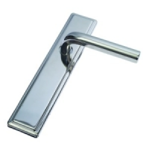 Urfic Westminster Latch Handle Polished Nickel &pound;24.36