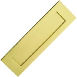 Wickes Victorian Letter Plate Brass 76x254mm