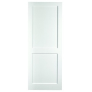 Wickes Camden Internal Softwood Door White Primed 2 Panel 19 £59.99