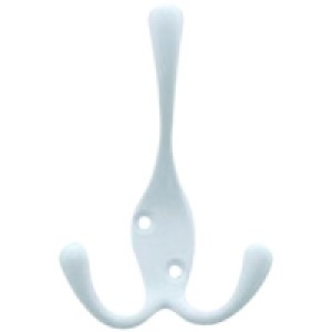Wickes Three Prong Hook White