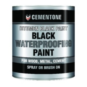 Cementone General Purpose Bituminous Black Paint 5L £18.99
