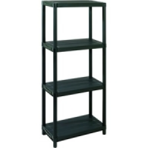 Wickes 4 Tier Plastic Shelving Unit