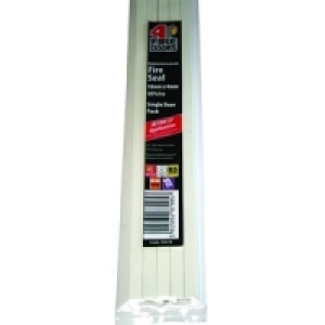 Wickes Intumescent Fire Seal White 10x4x1005mm Single Door P
