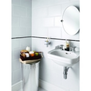 Wickes Bevelled Edge White Gloss Ceramic Wall Tile 300x200mm £13.99