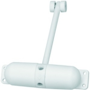 Wickes Adjustable Spring Door Closer White £9.99