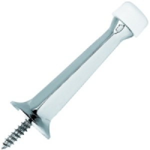 Wickes Solid Door Stop Chrome