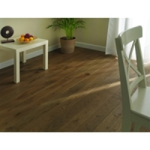Wickes Brazilian Brown Oak Real Wood Top Layer Engineered Wo