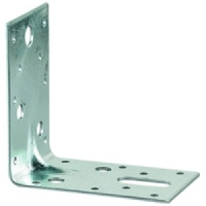 Wickes Galvanised Heavy Duty Angle Bracket 150x150x63mm