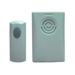 Wickes Plug in Door Chime with Push 75m Range £17.99