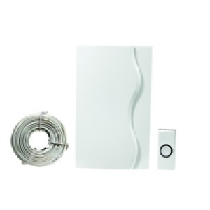 Wickes  Wickes Wired Door Chime Kit White