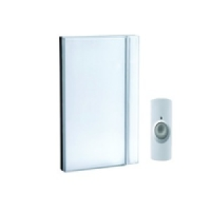 Wickes Wirefree Doorbell Chime Kit White