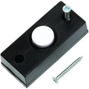 Wickes Doorbell Push Black
