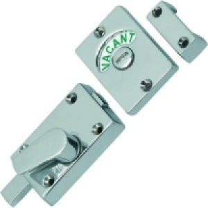 Wickes Bathroom Indicator Bolt Chrome Plated