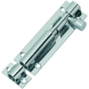 Wickes Barrel Bolt Chrome Effect 76mm