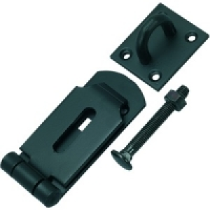 Wickes Heavy Duty Hasp & Staple Black 203mm