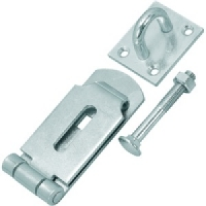 Wickes Heavy Duty Hasp & Staple Galvanised 203mm