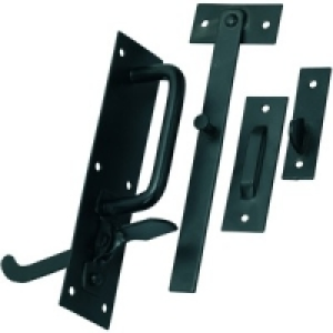 Wickes Suffolk Gate Latch Black