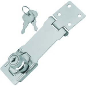 Wickes Locking Fate Hasp Galvanised 115mm