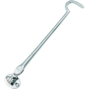 Wickes Cabin Hook Chrome Plated 203mm