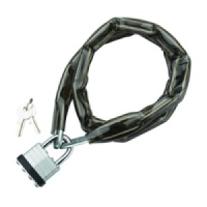 Wickes Laminated Padlock & Chain PVC Coated 40mm £6.99