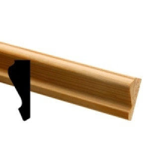 Wickes Pine Panel Moulding FB382 8.5x21x2400mm £3.99