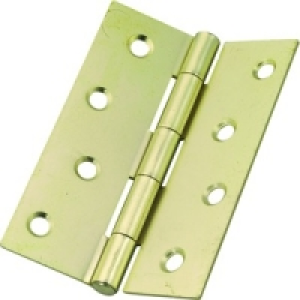 Wickes Butt Hinge Brass Effect 102mm 2 Pack £2.65