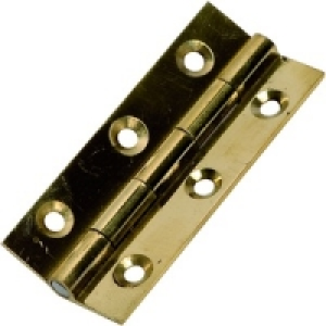 Wickes Butt Hinge Solid Brass 63mm 2 Pack £4.29