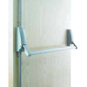 Briton 376.SE Vertical Panic Bolt Silver Reversible £57.99