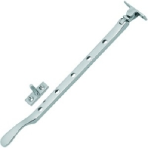 Wickes Victorian Style Window Casement Stay Chrome 254mm £5.79