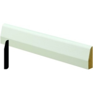 Wickes Pre Primed MDF Chamfered Architrave 14x44x2400mm