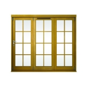 Wickes Albery Solid Oak External Folding & Sliding Patio Doo &pound;2.59