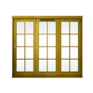 Wickes Albery Solid Oak External Folding & Sliding Patio Doo &pound;5.19