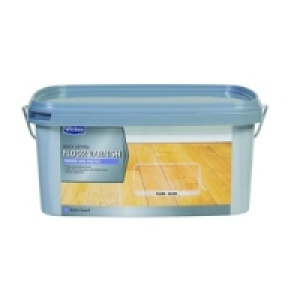 Wickes Floor Varnish Dark Oak Satin 2.5L &pound;20.99
