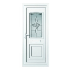 Wickes Medway Pre-Hung uPVC Door 2085x920mm Left Opening