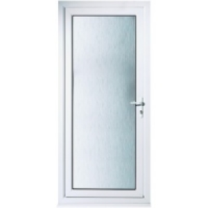 Wickes Humber Pre-Hung uPVC Door 2085x840mm Left Opening