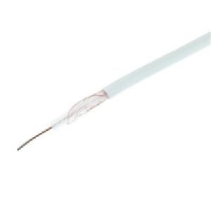 Coaxial Cable 100m White