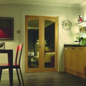 Wickes Newland Internal French Doors Glazed 2 Lite 2007x1218