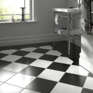 Wickes Geneva White Satin Ceramic Floor Tile 330x330mm £10.89