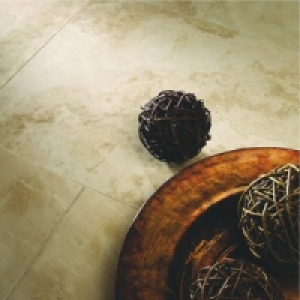 Wickes Applestone Cream Polished Limestone Wall & Floor Tile