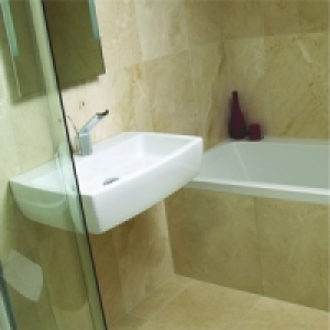 Wickes Crema Marfil Beige Polished Marble Wall & Floor Tile