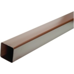 Wickes Brown Squareline Downpipe Length 2500mm