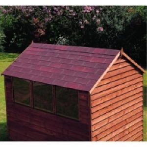 Wickes Red Roofing Shingles 2m2 Pack 14