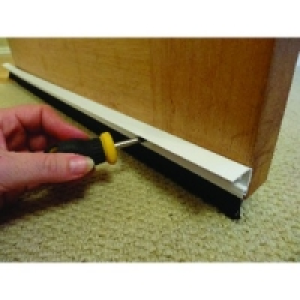 Wickes Concealed Fixing Door Brush Draught Exlcuder White 83 £8.49